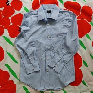 Kids Crewcuts Blue Long Sleeve Thompson Button-Up Shirt | J. Crew